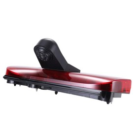 Car Third Roof Top Mount Brake Light 3 Rear View Camera Parking Safety Assistant System, HD Night Vision Waterproof for Ford Transit Connect 2014-2017 Brake Stop lamp Transporter Business MPV SUV Bus