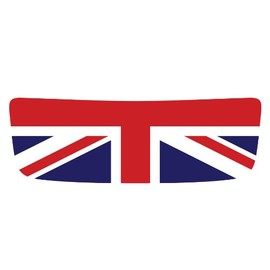 The Pixel Hut gs00056 Union Jack Hood Scoop Graphic for MINI Cooper S R56 (2007-2013)