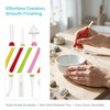 9 PCS Carving Pens，Fondant Modeling Tools，Fondant Icing Cakes for Clay