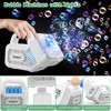 Babuloo Small Bubble Machine, Portable Automatic Bubble Machine for Kids