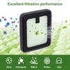 lasuroa 4pcs HEPA Filter Replacement Compatible with Baby Brezza Bottle
