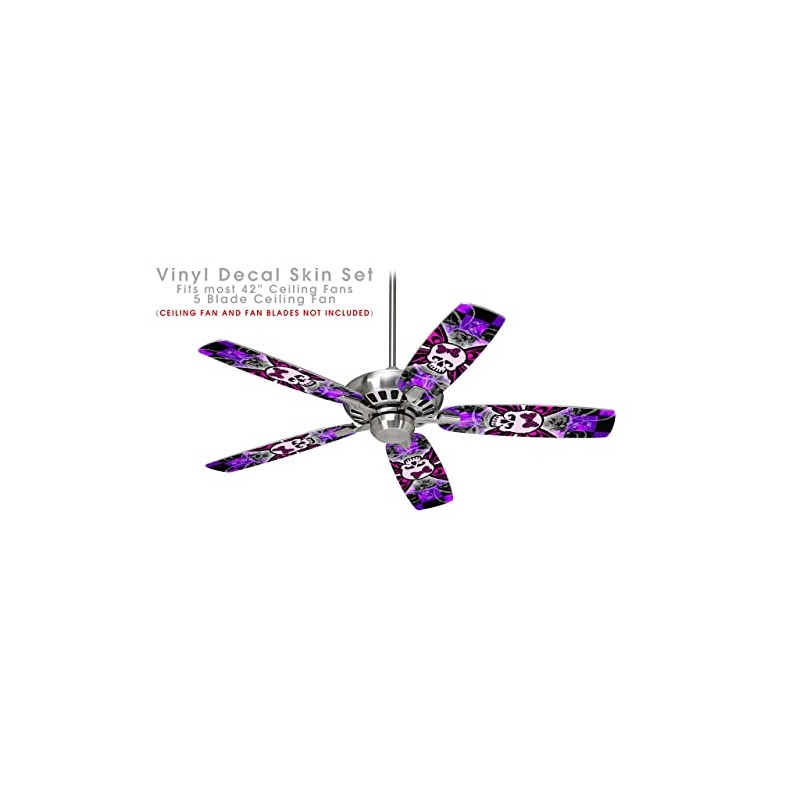 Butterfly Skull - Ceiling Fan Skin Kit fits most 42