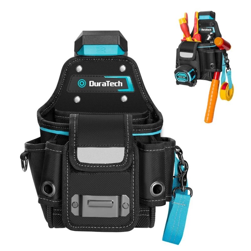 DuraTech Small DuraTech Tool Pouch with Belt Clip Electrician Tool