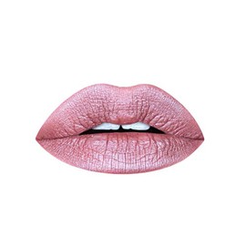 Aromi Dusty Pink Metallic Matte Liquid Lipstick | Shimmery Finish, Vegan, Cruelty-free, Long-Lasting, (Pixie Dust)
