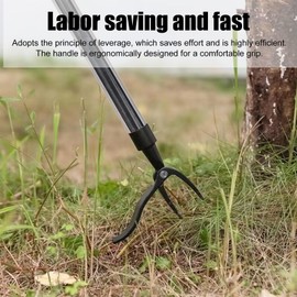 Fuerdich Weed Cutter for Garden, Garden Claw Stand Up Weed Remover Tool Effortlessly Removes Weeds Without Bending or Kneeling Root Remover for Garden Vegetable Field