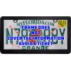 Unbranded HONEY HUSH! BYE BYE BABY! FUNNY HUMOR LICENSE PLATE