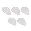 5pcs 6403 Curve Ruler Set Multifunctional Plastic Curve Pattern Ruler