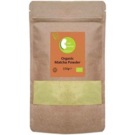 Organic Matcha Powder - Certified Organic - by Busy Beans Organic (100g)