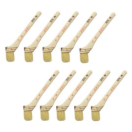 Hake City Brush Oil Paint Brush White Medium Length Special Price Goat Tail Hair Yang O, 10 Piece Set