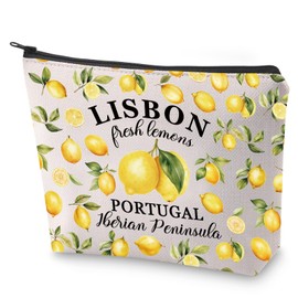 Portuguese Mom Cosmetic Bag Portugal Souvenir Gift Lisbon Portugal Iberian Peninsula Gift for Portuguese (Lisbon)