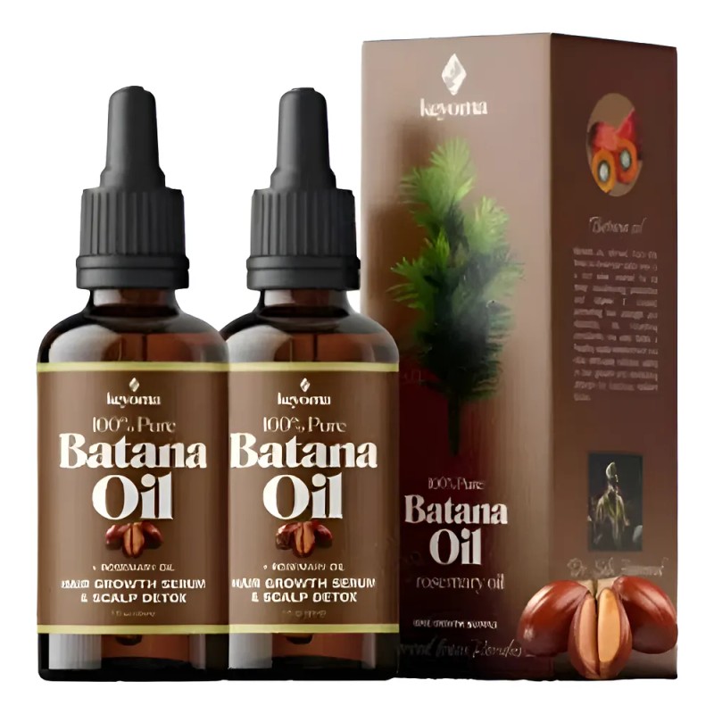 2p Unidades Aceite Batana Orgánico Y Romero Keyoma 30ml