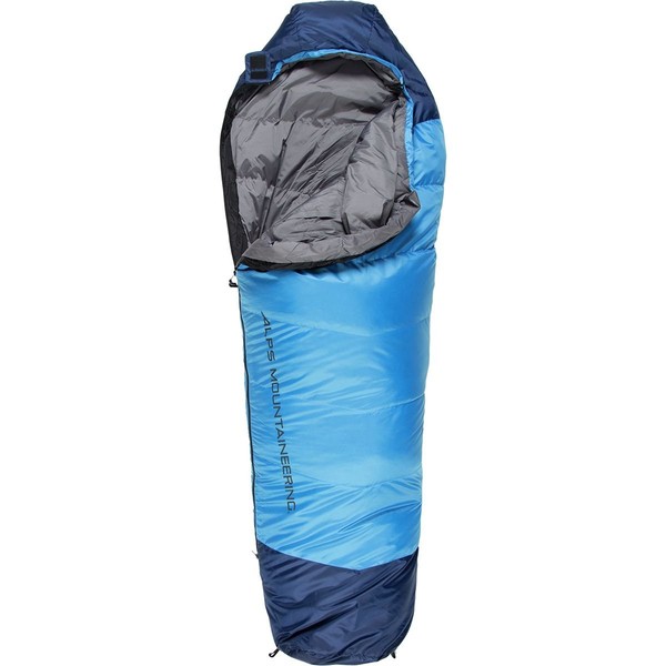 ALPS Mountaineering Quest 20 Down Sleeping Bag: 20F Down Blue, Long