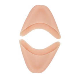 SAFIGLE 1Pair Comfortable Ballet Toe Cover Skin Color Pointed Shoe Tiptoe Protector Durable Foot Toe Cushion Washable and Reusable Fits All Shoe Reduces Toe Discomfort