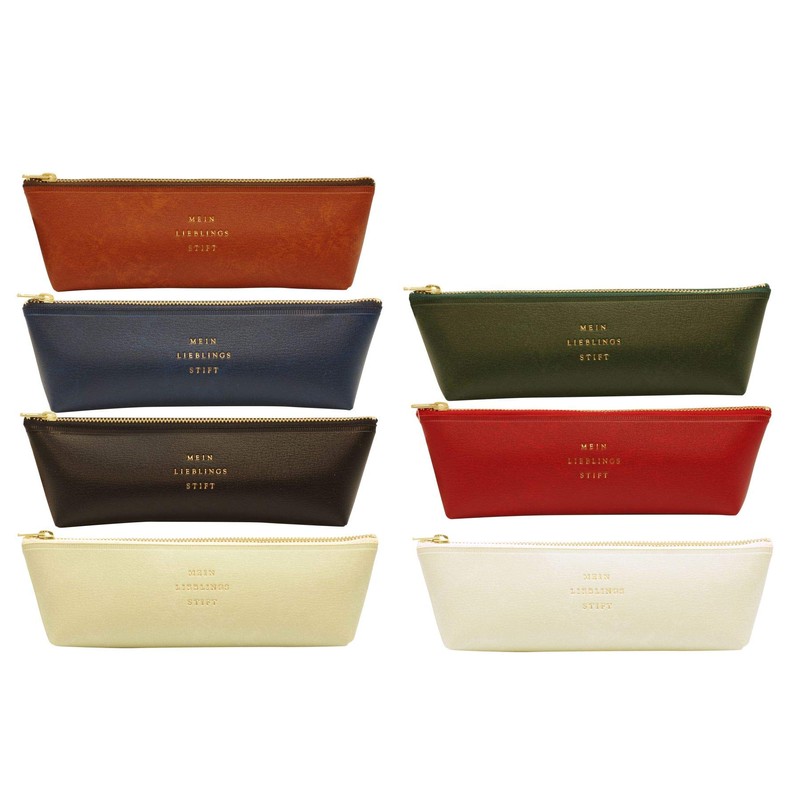 High Tide GP073 Zipper Pen Case Classic Black