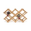 Lipper International Wine Rack, 20.25" W x 7.5" D x