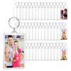 I'm so happy Photo Rectangle Keychain Making Kit Handmade Acrylic