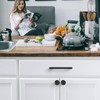 Furniware Matt Black Drawer & Cupboard Knobs, Pack of 10,