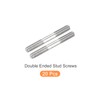 METALLIXITY 20 Pcs Double Sided Stud Screws (M3 Thread 25mm