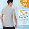 MeetHoo Mens Up2st Rash Guard Shirt, Gray, XL UK