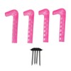 4pcs Ice Skate Guards Antiskid Soft Plastic Adjustable Hockey Skate