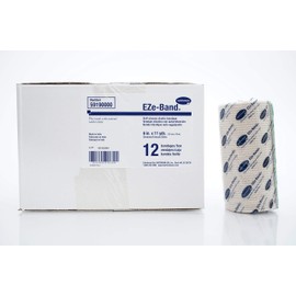HARTMANN CONCO EZE-Band LF Elastic Bandages, Standard Compression, 6" X 11YDS, Double Hook, 59190000 (Case of 24)