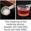 Measuring Spoon, Dosing Spoon, 5 g, Transparent with Scale 2