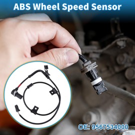 A ABSOPRO ABS Wheel Speed Sensor Front Right ABS Sensor Anti-lock Braking System Sensor No.9567534000 for Hyundai Sonata 1994-1995