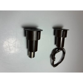 UTC Interlogix (Formerly GE Security/Sentrol) Recessed Steel Door Contact SET (2-Piece) 3/4"-Inch Hole 3/8"-Gap CLOSED LOOP GE