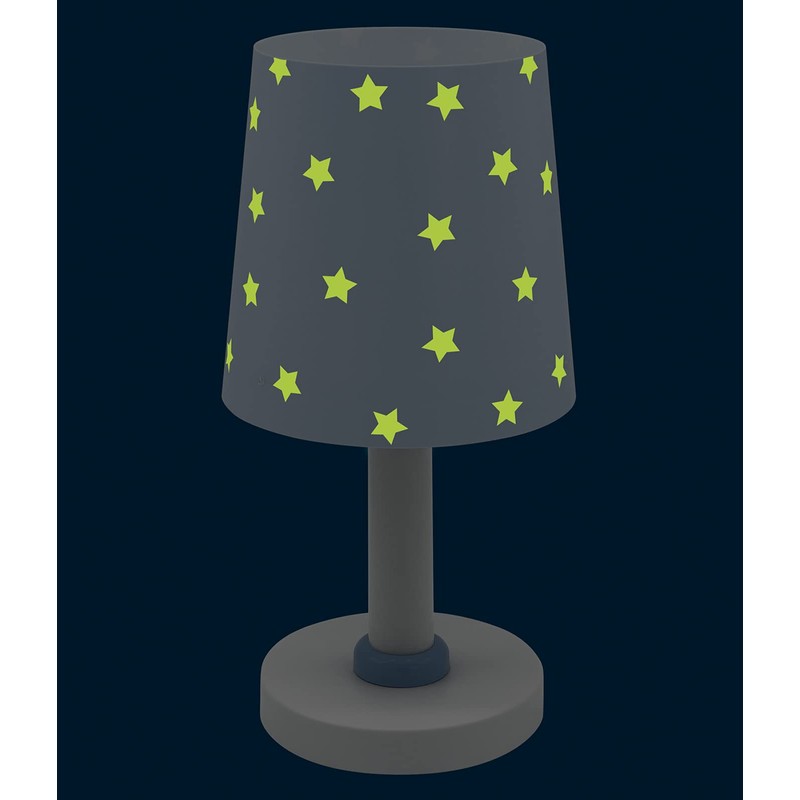 Dalber Children's Table Lamp Star Light Stars Blue 82211T E14