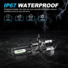 SJMYXCLW FOR 2002-2003 HONDA CBR954RR MOTORCYCLE HEADLIGHT LED BULB SUPER