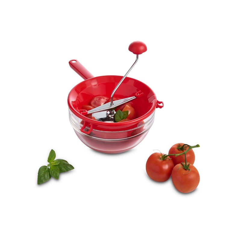 Fantes Fruit Vegetable Food Mill, 4 Disc Blades, Made in