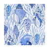 Caspari Shell Toile Paper Cocktail Napkins in Blue - 20