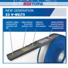 BESTORQ 3L285 V-Belt, Classic Wrapped Rubber X3 V-Belt, Black, 28.5"