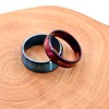 Stainless Steel Her Weirdo Ring Wedding Band Rings Couples Birthday