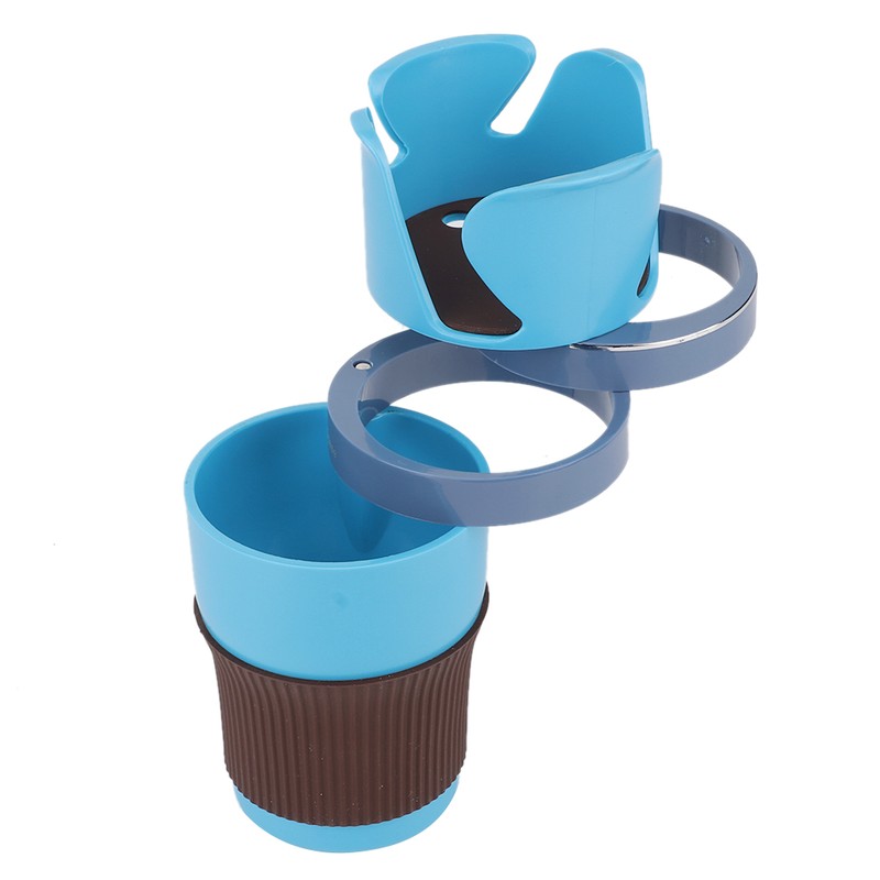 Multifunction Car Beverage Bottle Cup Holder Organizer Interior AccessoriesBlue