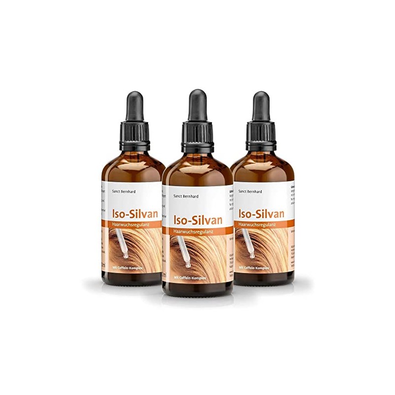 Sanct Bernhard Iso-Silvan Hair Growth Regulation: 3-Month Treatment 300 ml