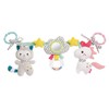 Fehn Garden Dream Pram Toy Attachment, 068429 Aiko & Yuki