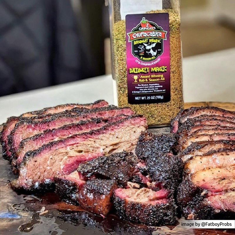 2 Gringos Chupacabra Brisket Magic Seasoning, 25 Ounces