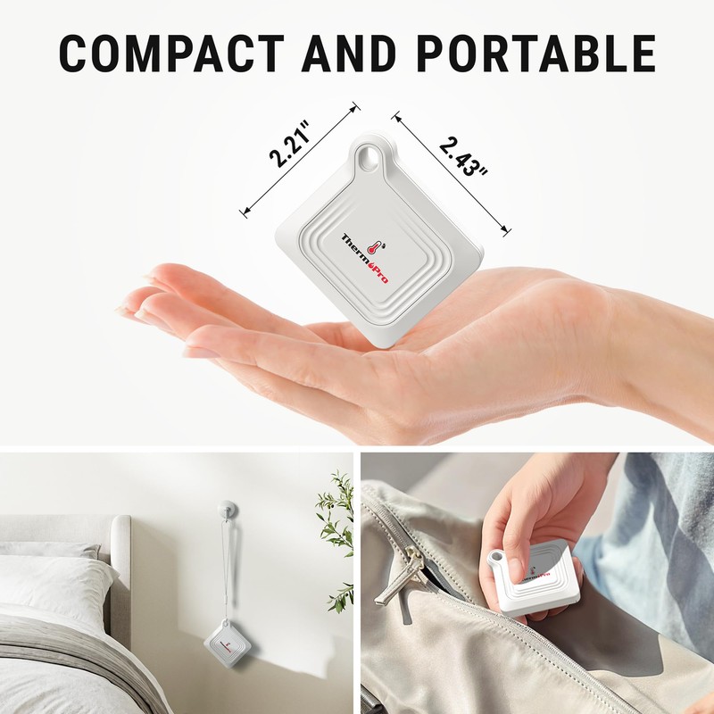 ThermoPro Bluetooth Hygrometer Thermometer for House, 260FT Temperature and Humidity