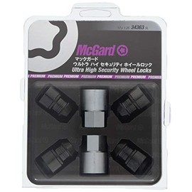 McGard MCG-34363SL MCG-34363SL Lock Nut M12X1.25 21H High Security Black MCG-34363SL