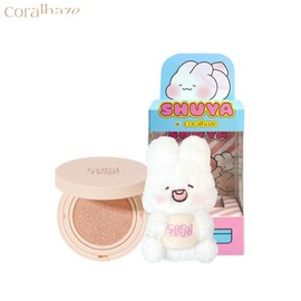CORALHAZE Fixing Blur Cushion + Keyring Set 2items [CORALHAZE x SHUYA], Shade:01 Pure