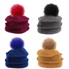 12 Pieces Faux Fox Fur Fluffy Pompom Ball with Removable