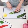 2 Pcs Reversible Cutting Board Set Durable Chopping Board Set
