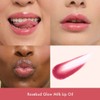 The Beauty Crop Glow Milk Lip Oil Rosebud