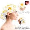 RODAILYCAY Gorro Quirúrgico Doodle Suns Amarillo Para Mujer Y Conjunto