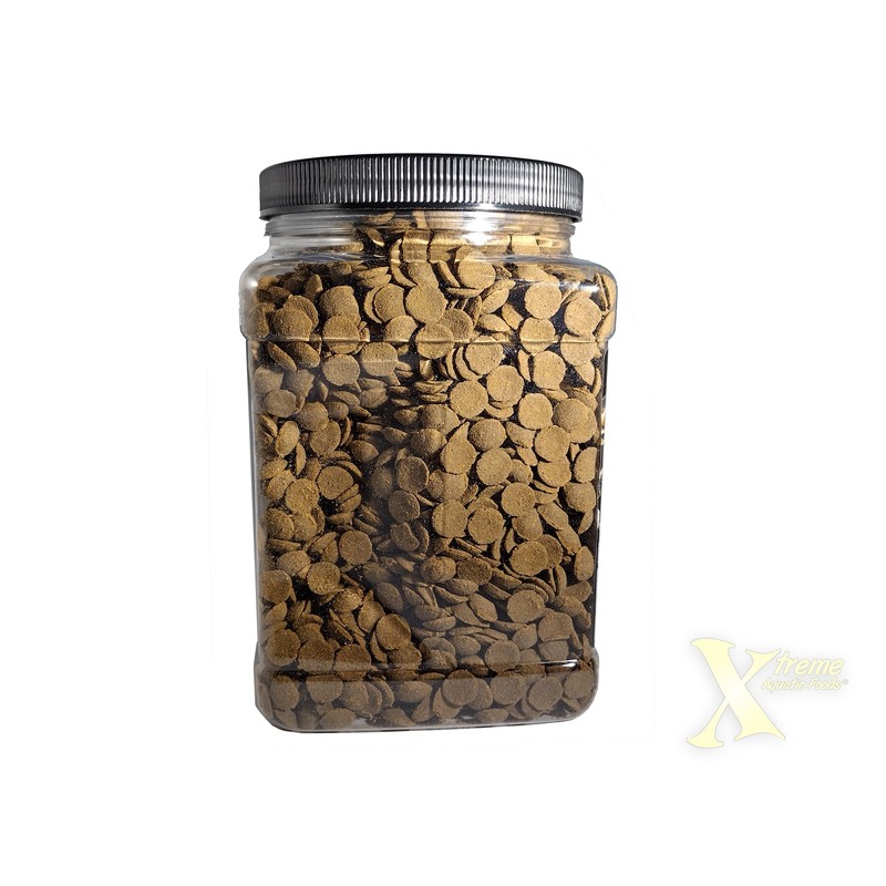 Xtreme Scrapers Wafers - Premium 14mm Fast-Sinking Fish Food –