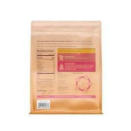 Oath Nutrition Clear Whey Isolate Protein Powder, Island Mango, 20g Complete Protein per Serving, No Added Sugar, Grass-Fed, 18 Servings