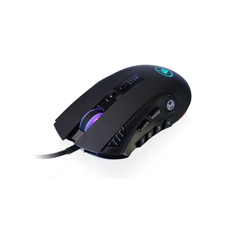 IOGEAR 12 Button MMO Gaming Mouse -GME680