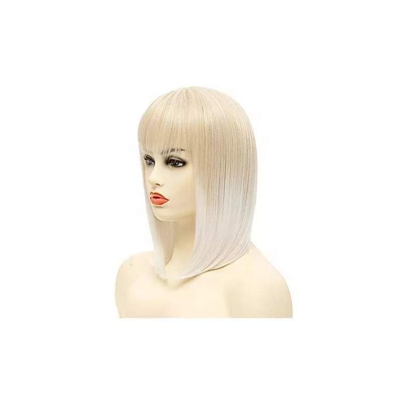 Rugelyss Peluca Blanco Champán Liso 30.4 Cm Rugelyss