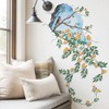Fujitoya Wall Sticker 3D Flower DIY Fake Window Poster Wallpaper